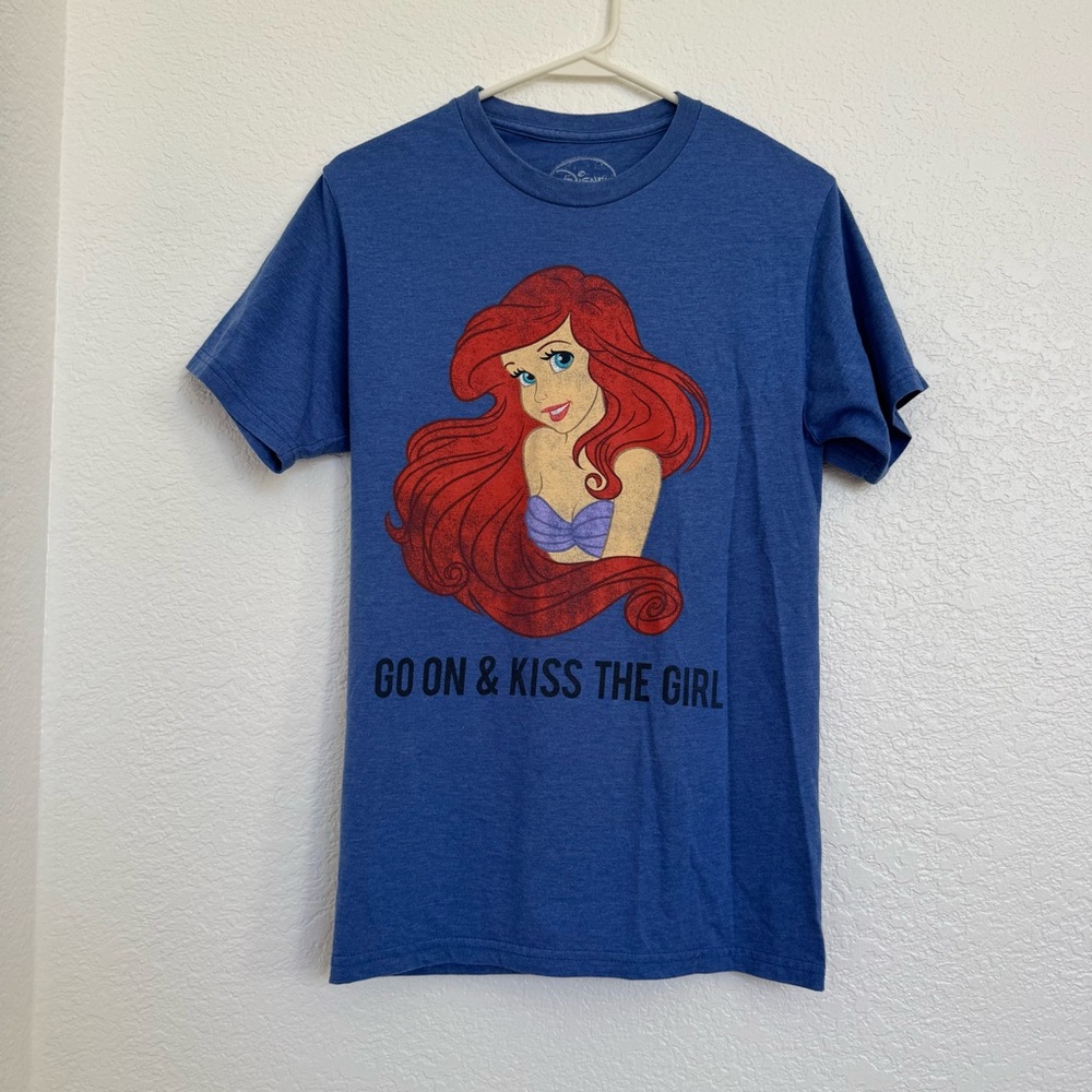 Disney size small Blue Little Mermaid women’s T-Shirt